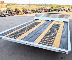New 2025 Mission MFS 101X12 Snowmobile Trailer