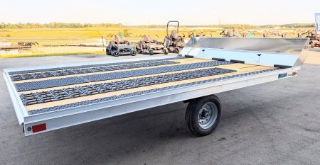 New 2025 Mission MFS 101X12 Snowmobile Trailer