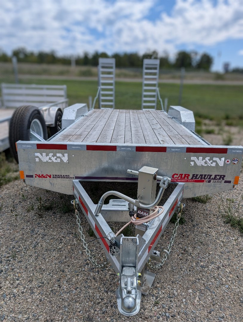 New 2024 N&N 83X18' TA 7K Equipment Hauler