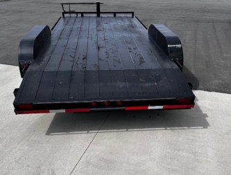 New 2024 Rainbow 83X14+ 2 TA 2/7K Str Deck Car / Racing Trailer