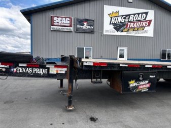 Used 2022 Texas Pride Trailers 102x25 TA 2/8K WnPl Bmp Car Hauler trailer