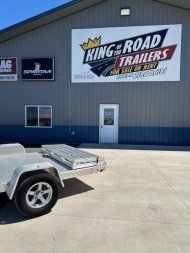 New 2025 ALUMA 8112-BF Utility Trailer
