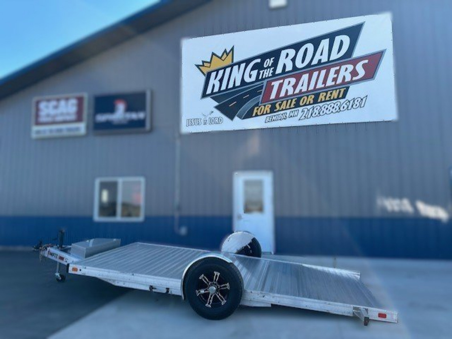 New 2024 82x14' SA 5K Tilt Timpte Equipment Trailer
