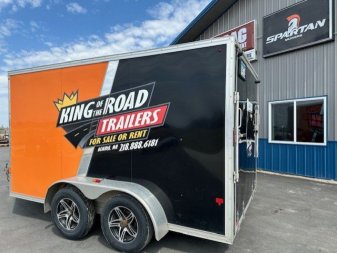 Used RENTAL-2018 Mission 7X12 TA2 Cargo / Enclosed Trailer