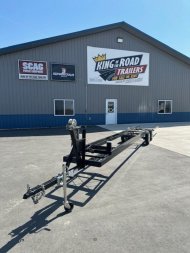 New 2023 M&J 24' Scissor Lift Boat Trailer