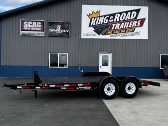New 2024 Rainbow 83X18 TA 2/7K Str Deck Car / Racing Trailer