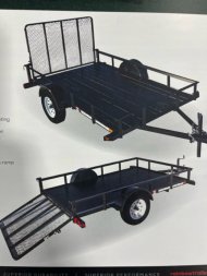 New 2024 Rainbow Trailers  83x12 SA Utility Trailer