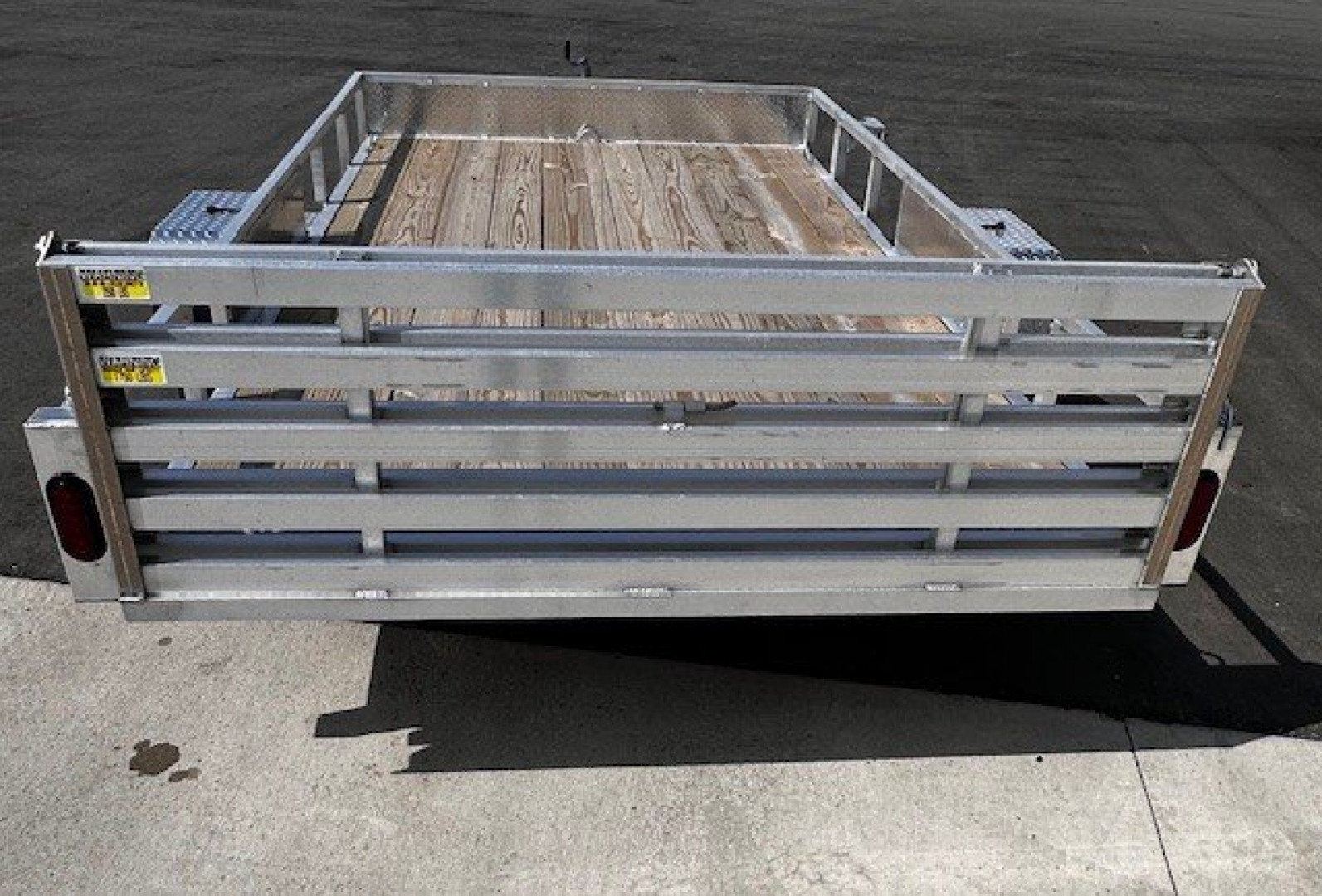 New 2024 QUALITY STEEL AND ALUMINUM 82 x12 SA Alum Utility Trailer