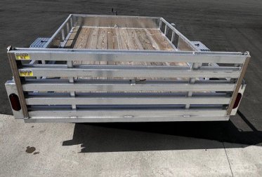 New 2024 QUALITY STEEL AND ALUMINUM 82 x12 SA Alum Utility Trailer