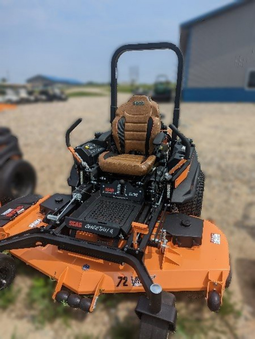 New 2023 Scag Power Equipment Cheetah 72" Deck Lawn Mower