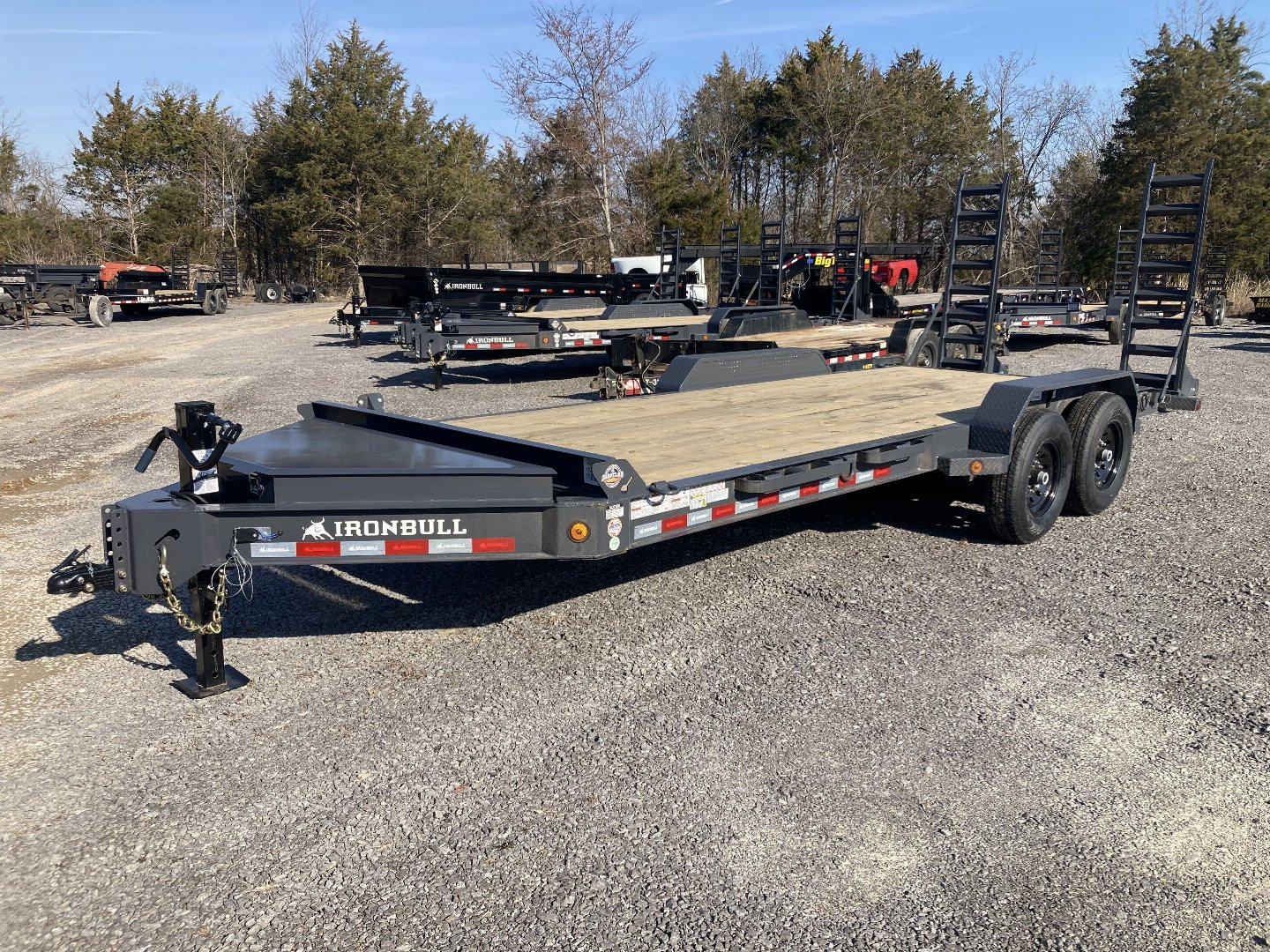 New 2025 IRON BULL EWB8320072 Equipment Trailer