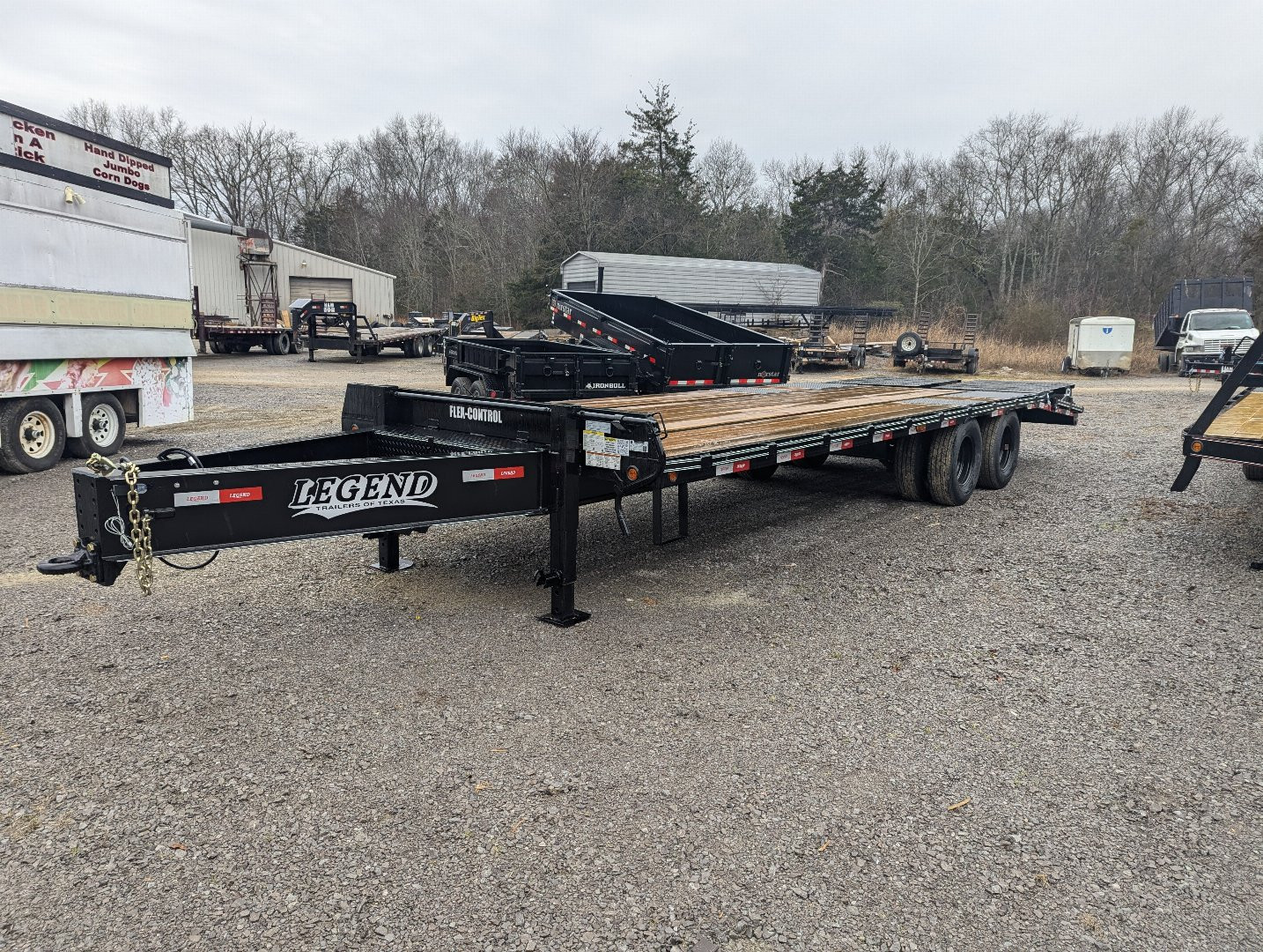 New 2025 Legend Trailers PF25 Deckover Trailer