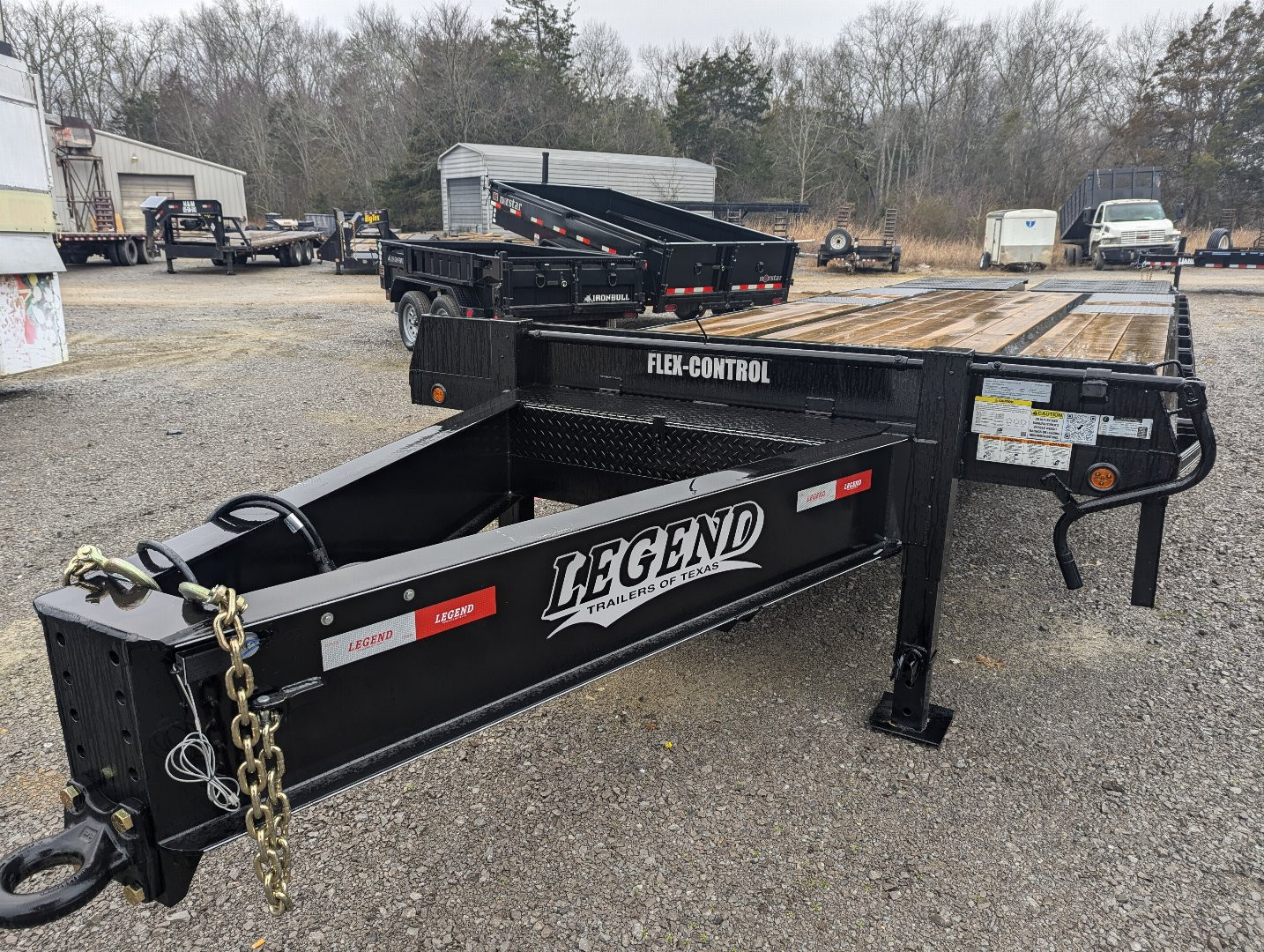 New 2025 Legend Trailers PF25 Deckover Trailer