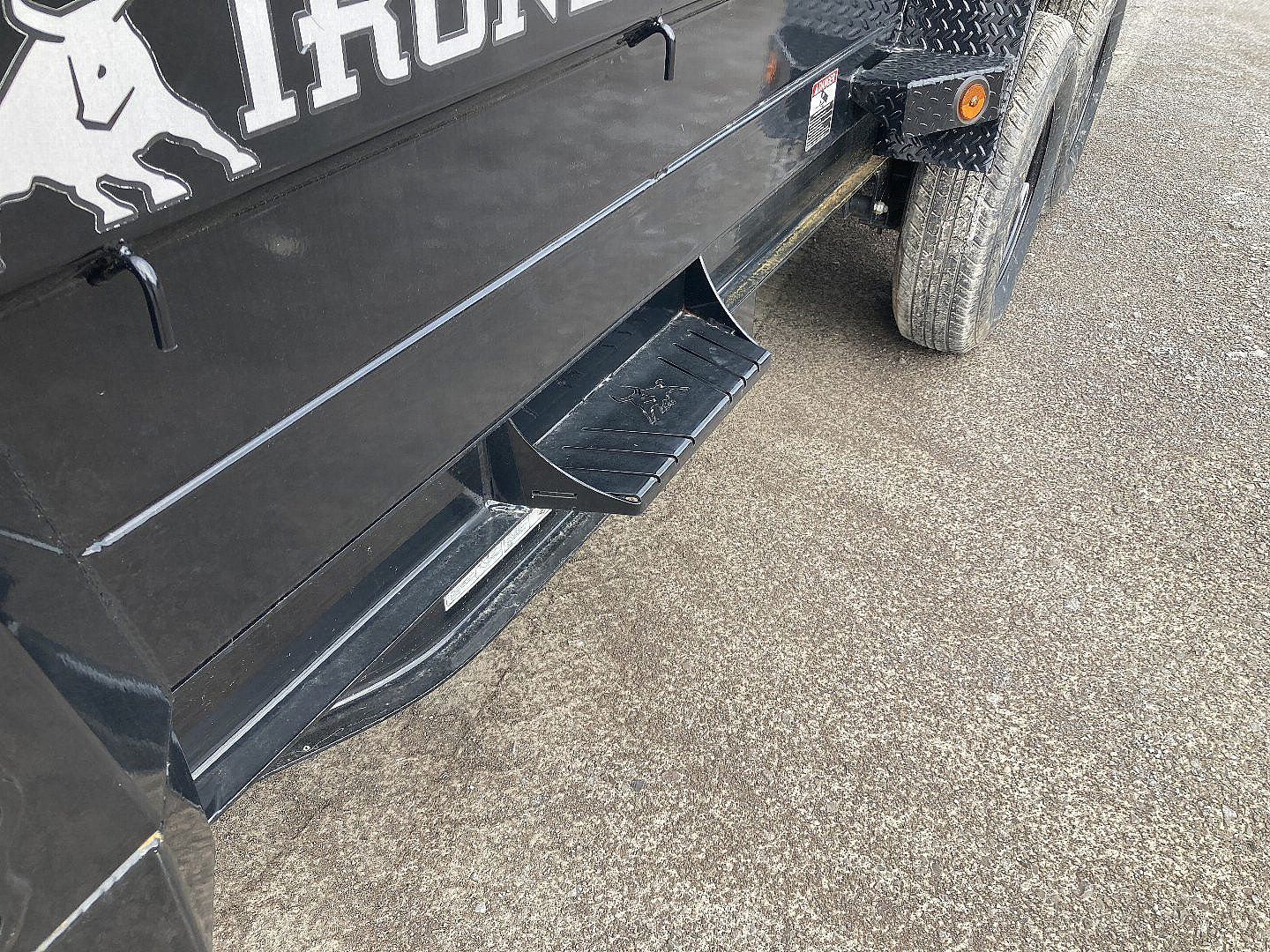 New 2025 IRON BULL DTB16 Dump Trailer