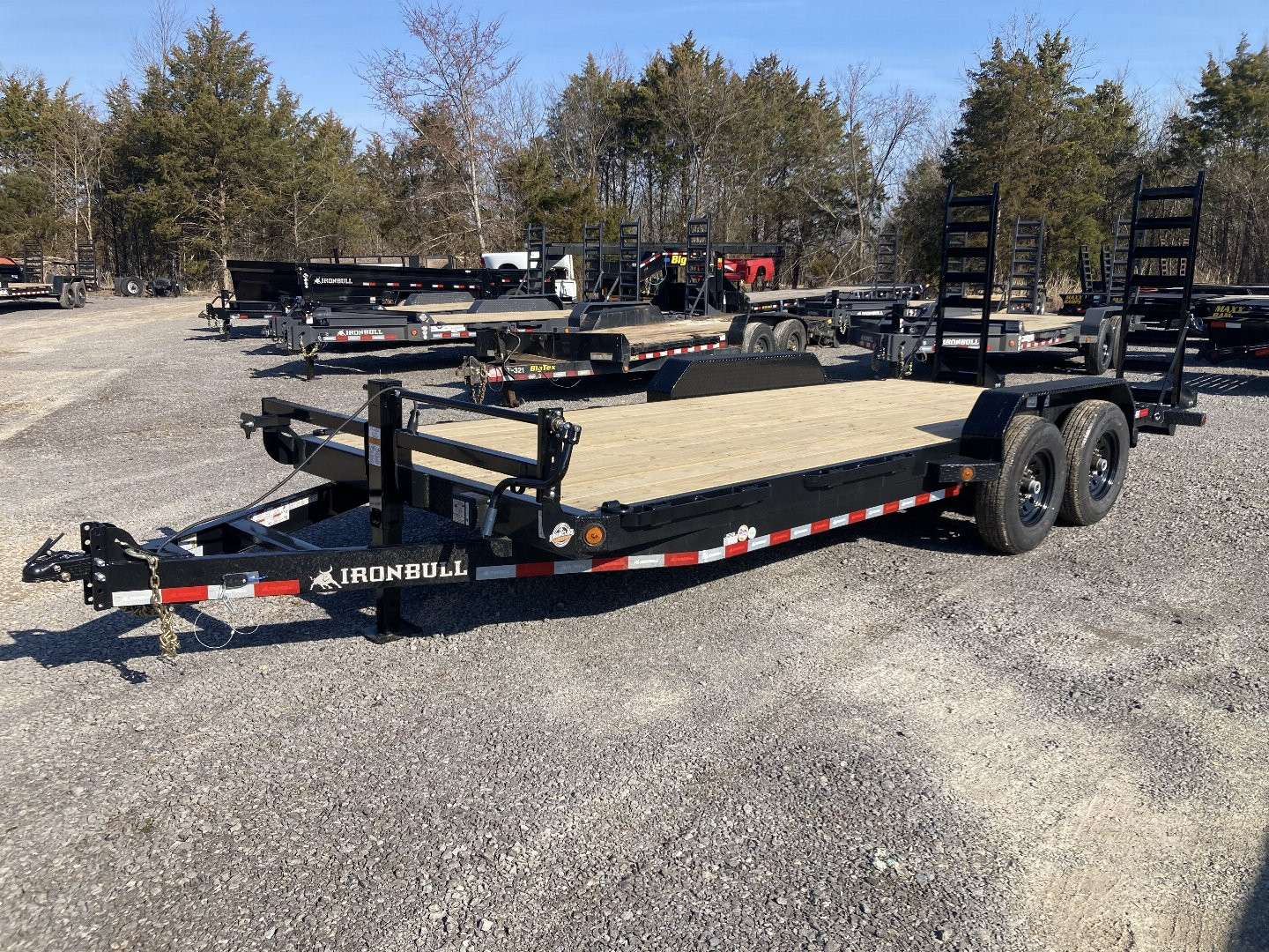 New 2024 IRON BULL ETB8320072 Equipment Trailer