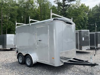 New 2025 Haulmark 7'x12' TS712T2 Cargo / Enclosed Trailer 7K Contractor Trailer