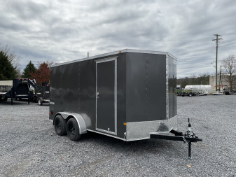 New 2025 Haulmark 7'X14' PP714T2-D Cargo / Enclosed Trailer 7K 7' Interior height