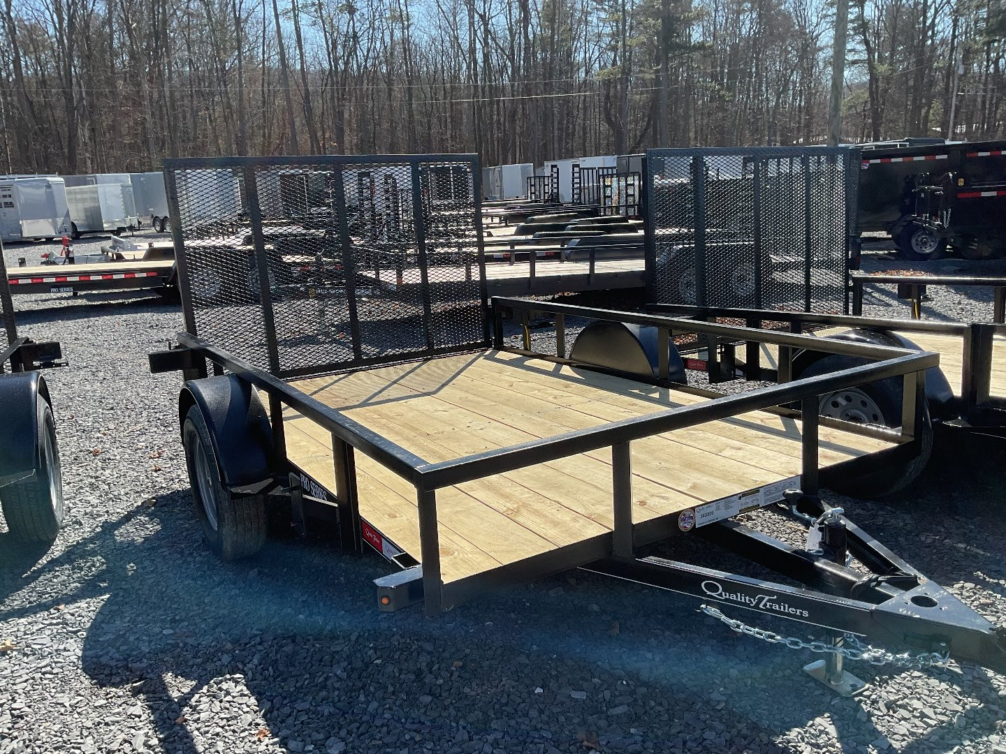 New 2025 Quality Trailers Pro-B Utility Trailer 77"x10' 2990# Pro