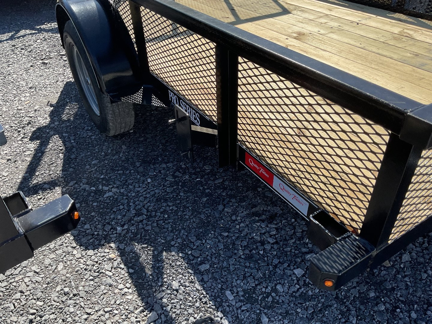 New 2025 Quality Trailers Pro-B Utility Trailer 77"x10' 2990# W/ mesh sides