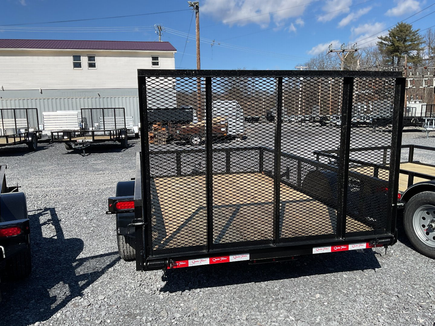 New 2025 Quality Trailers Pro-B Utility Trailer 77"x10' 2990# W/ mesh sides