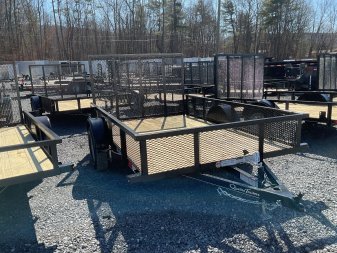 New 2025 Quality Trailers Pro-B Utility Trailer 77"x10' 2990# W/ mesh sides