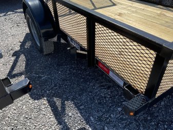 New 2025 Quality Trailers Pro-B Utility Trailer 77"x10' 2990# W/ mesh sides