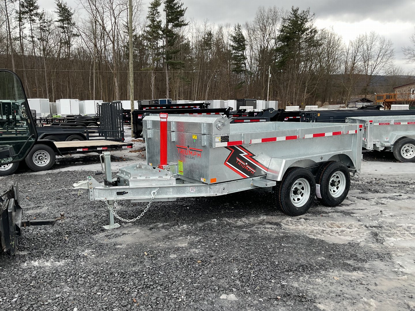 New 2025 Triumph Trailers GD3 Dump Trailer 6X10 10K