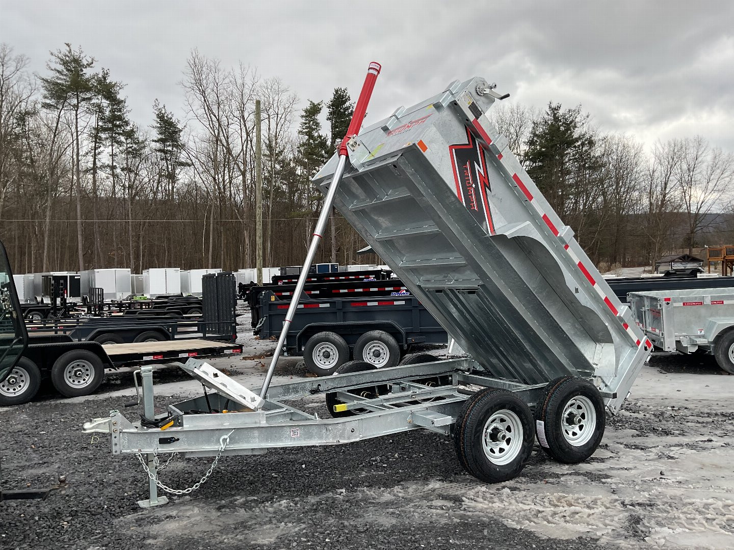 New 2025 Triumph Trailers GD3 Dump Trailer 6X10 10K