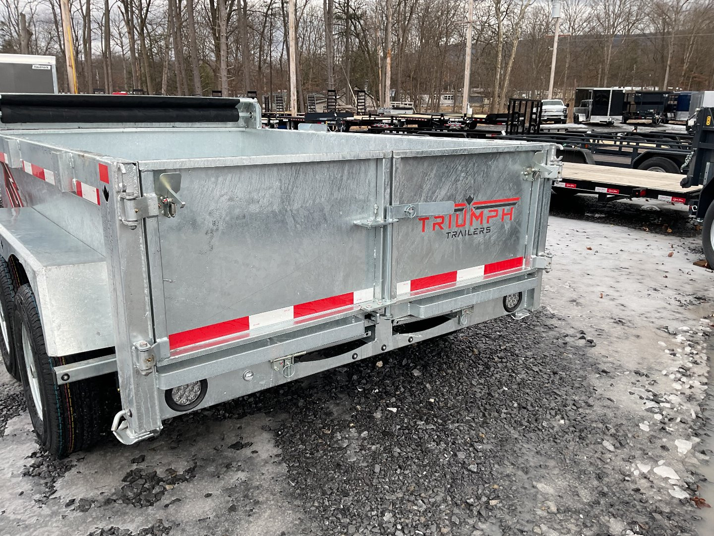 New 2025 Triumph Trailers GD3 Dump Trailer 6X10 10K