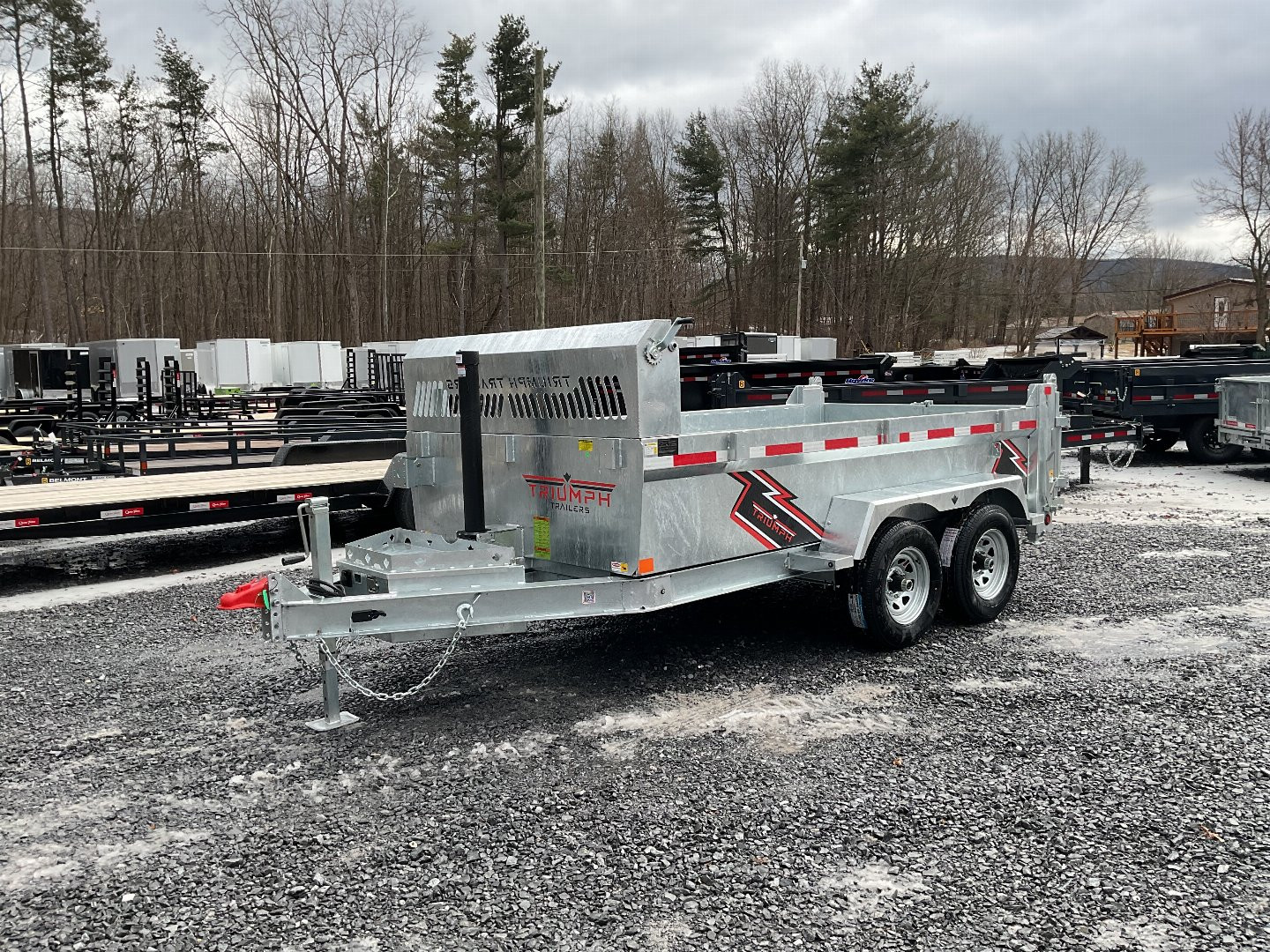 New 2025 Triumph Trailers GD5 Dump Trailer 6'X12' 10K