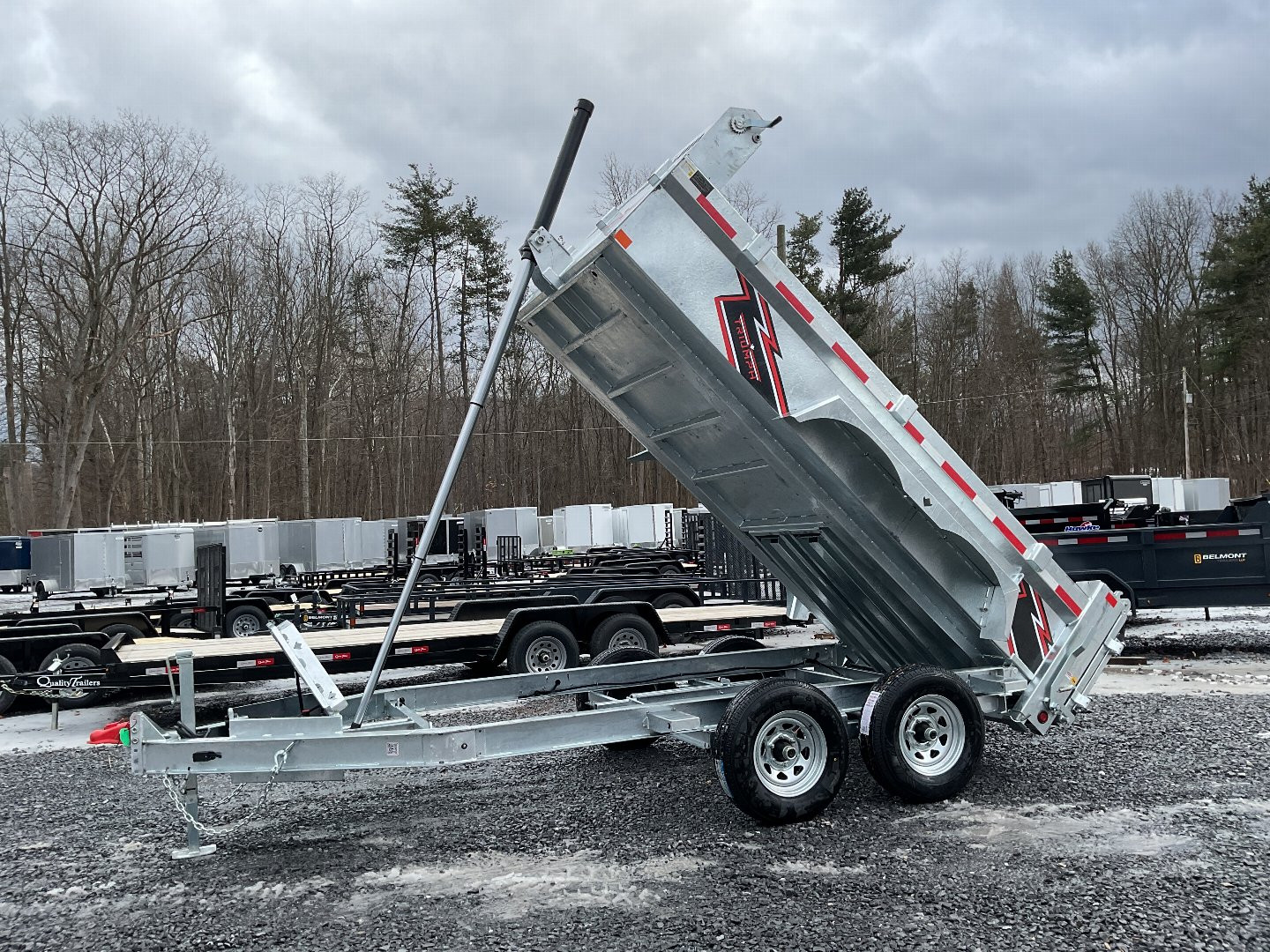 New 2025 Triumph Trailers GD5 Dump Trailer 6'X12' 10K