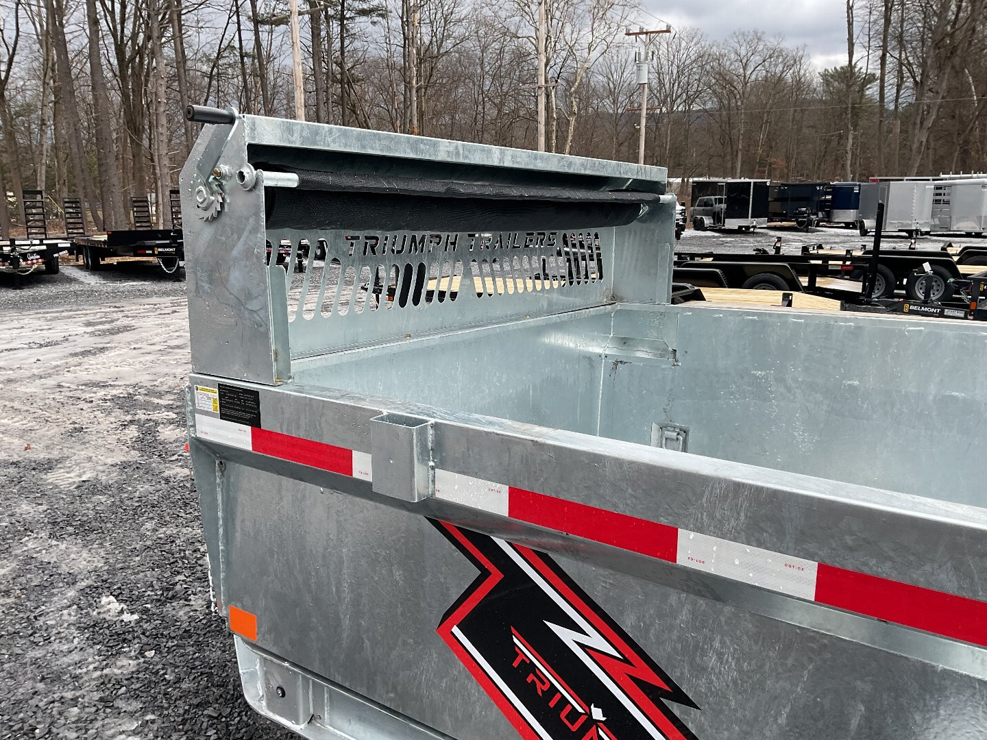 New 2025 Triumph Trailers GD5 Dump Trailer 6'X12' 10K