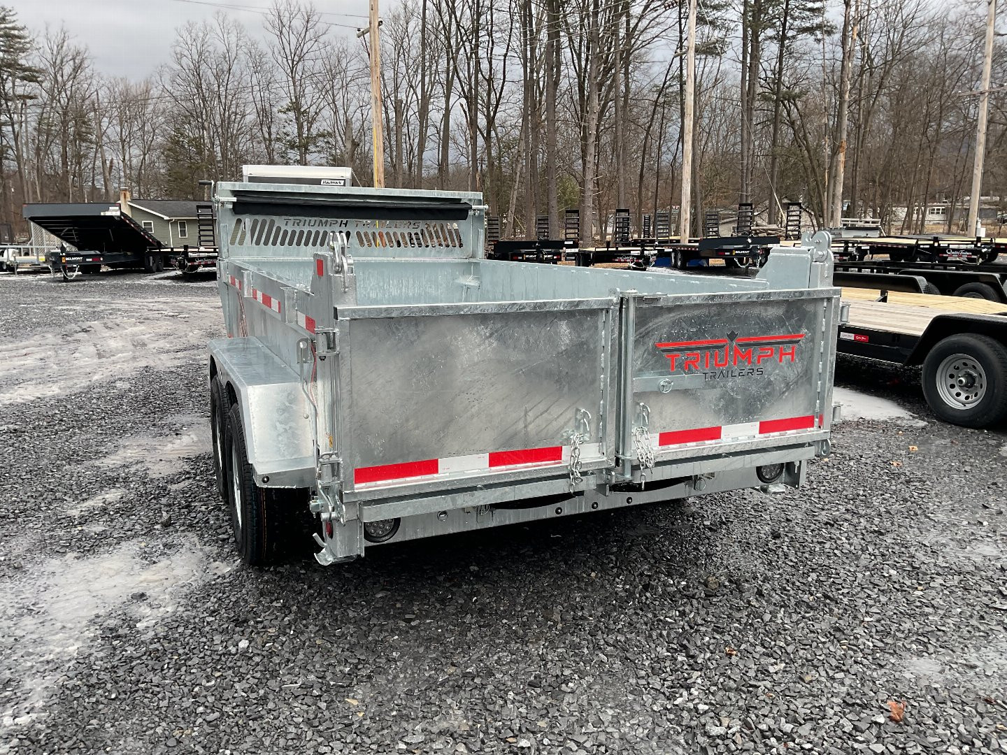 New 2025 Triumph Trailers GD5 Dump Trailer 6'X12' 10K