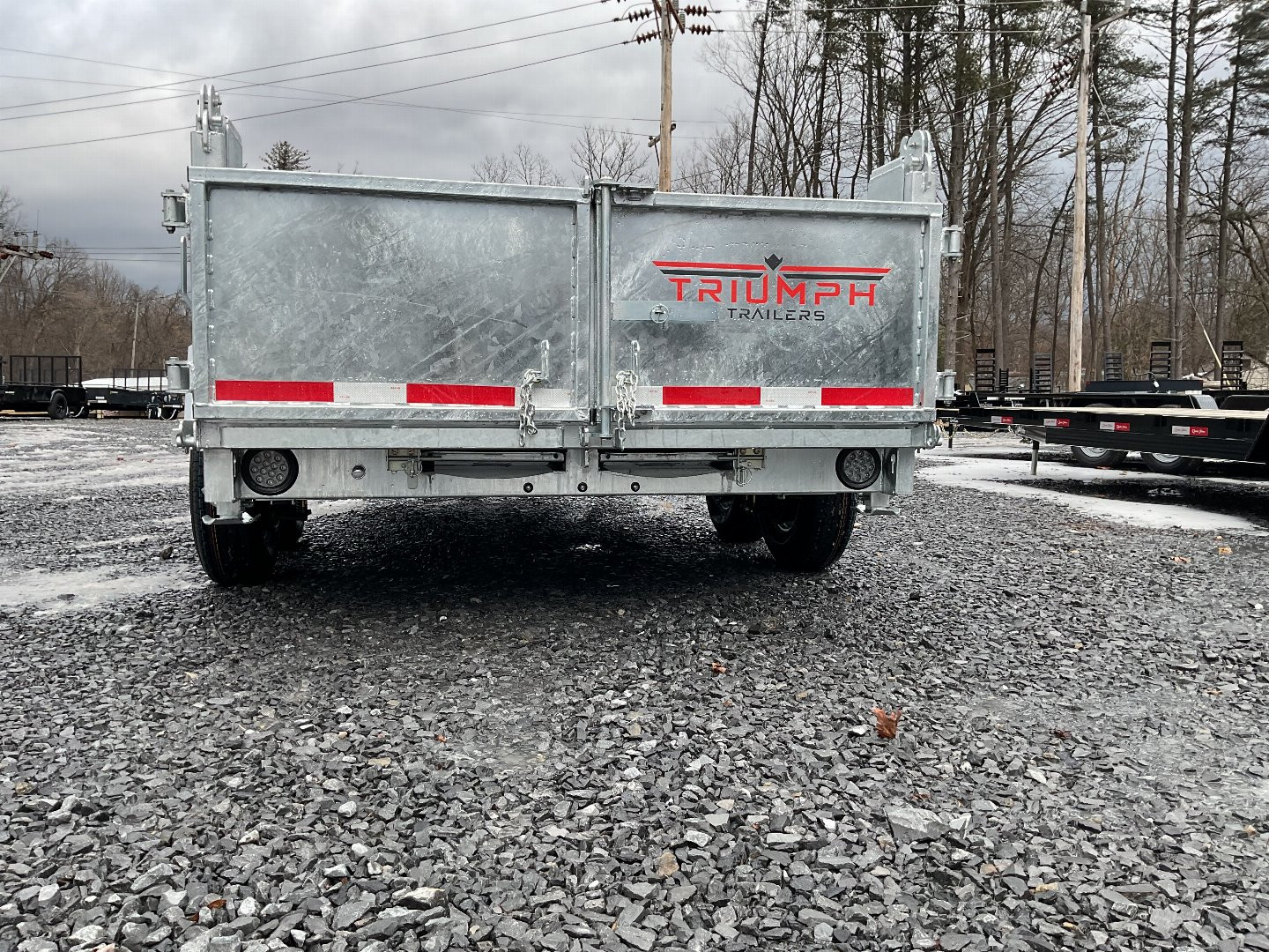 New 2025 Triumph Trailers GD5 Dump Trailer 6'X12' 10K