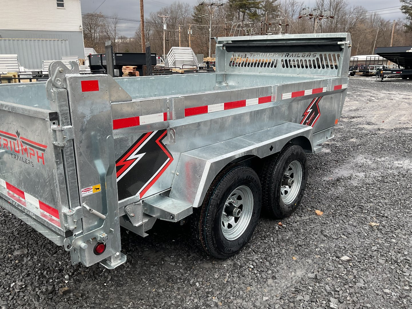 New 2025 Triumph Trailers GD5 Dump Trailer 6'X12' 10K