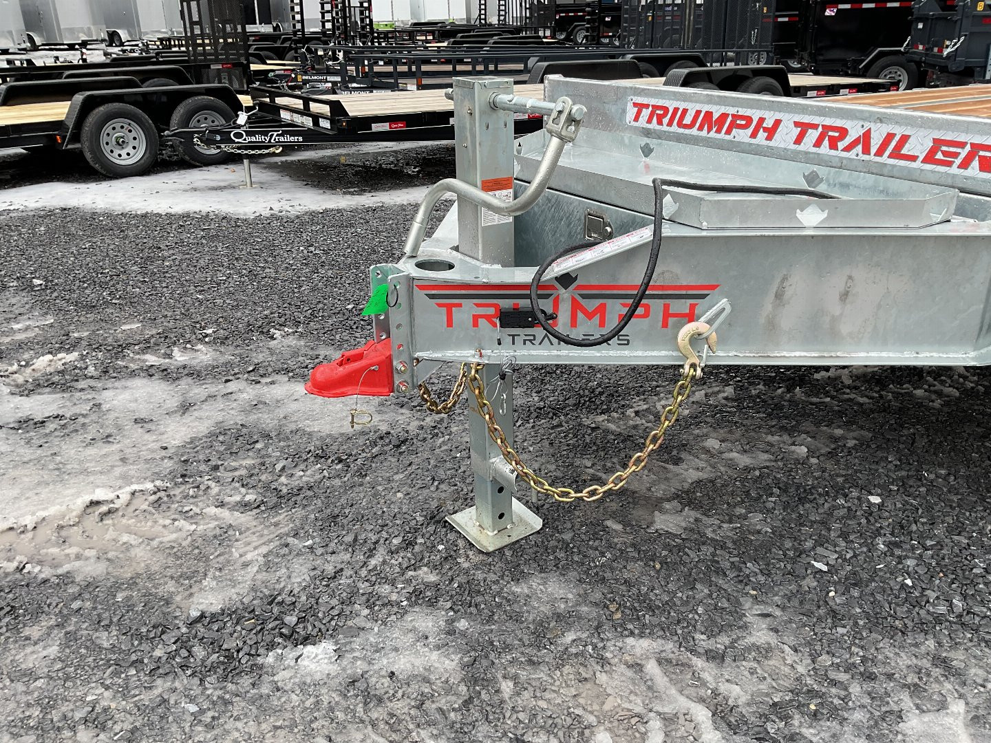 New 2025 Triumph Trailers GMDDF8 Equipment Trailer 102"X25' 14K (20'+5" Dovetail)