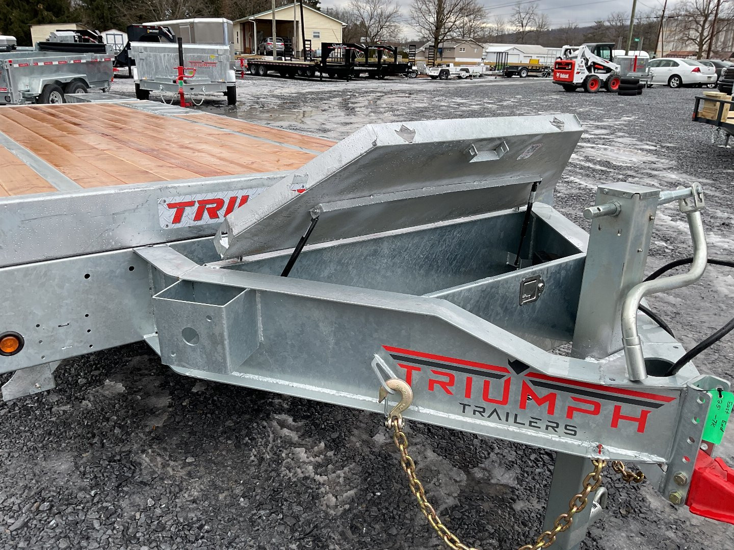 New 2025 Triumph Trailers GMDDF8 Equipment Trailer 102"X25' 14K (20'+5" Dovetail)