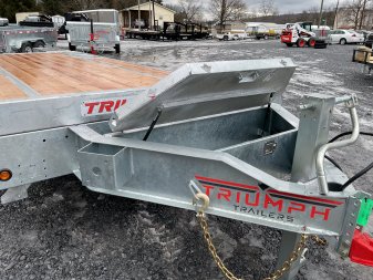New 2025 Triumph Trailers GMDDF8 Equipment Trailer 102"X25' 14K (20'+5" Dovetail)