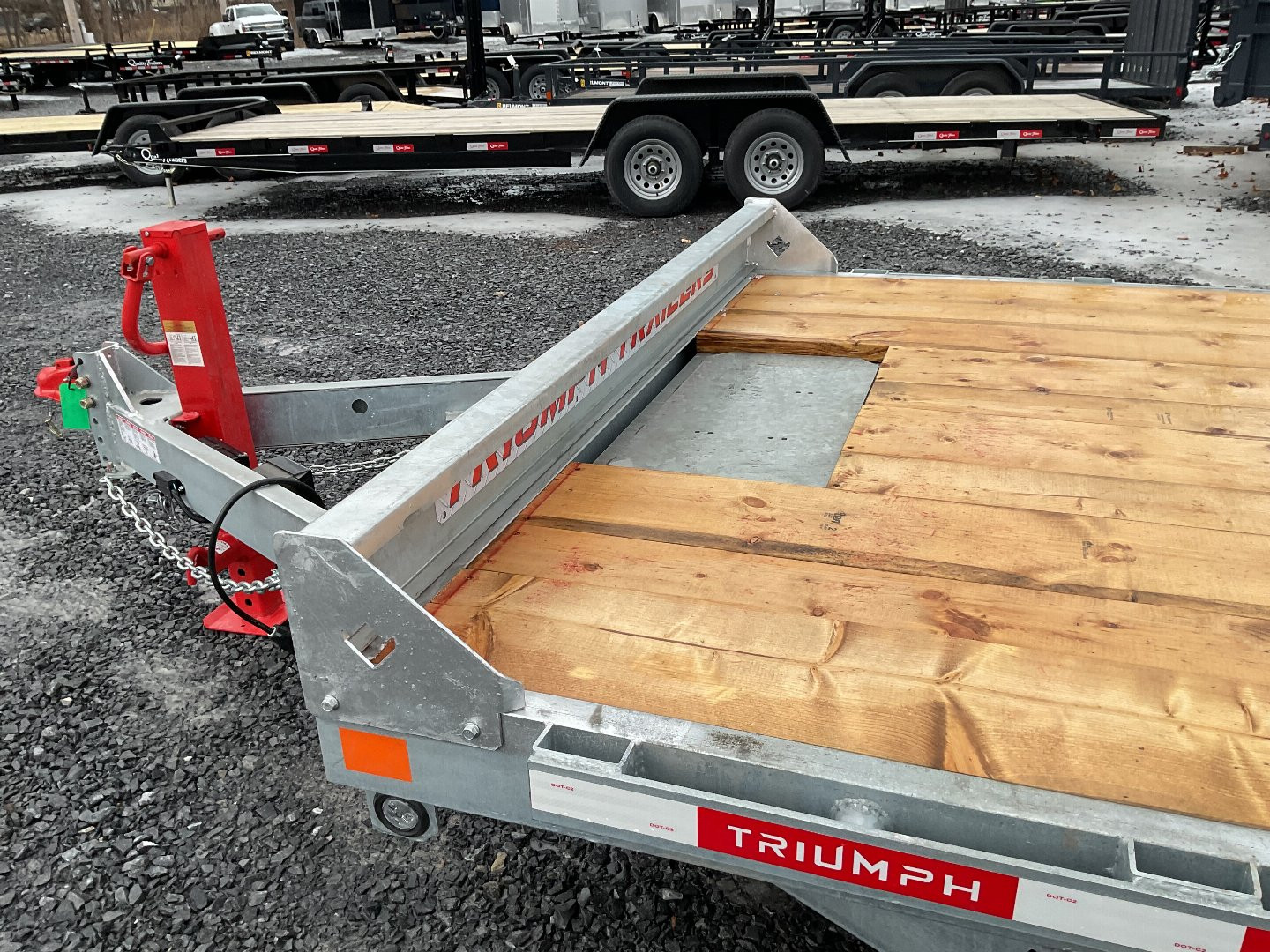 New 2025 Triumph Trailers GBCH9 Equipment Trailer 82"X20' 14K (18'+2' Dovetail)
