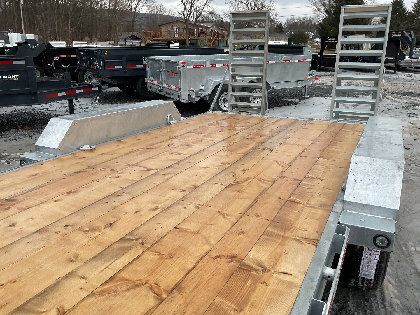 New 2025 Triumph Trailers GBCH9 Equipment Trailer 82"X20' 14K (18'+2' Dovetail)