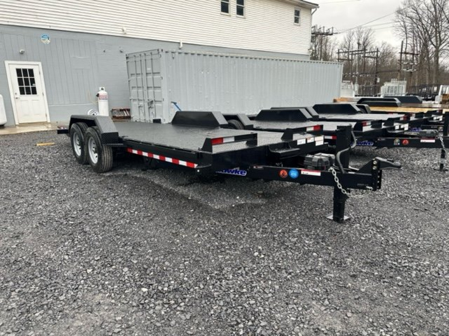 New 2025 HAWKE TRAILERS EQ 80"X20' Equipment Trailer/Car hauler 15K