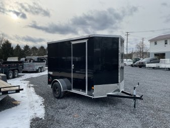 New 2025 Haulmark PP610S-D Cargo / Enclosed Trailer 6'X10' 2990# Barn Doors
