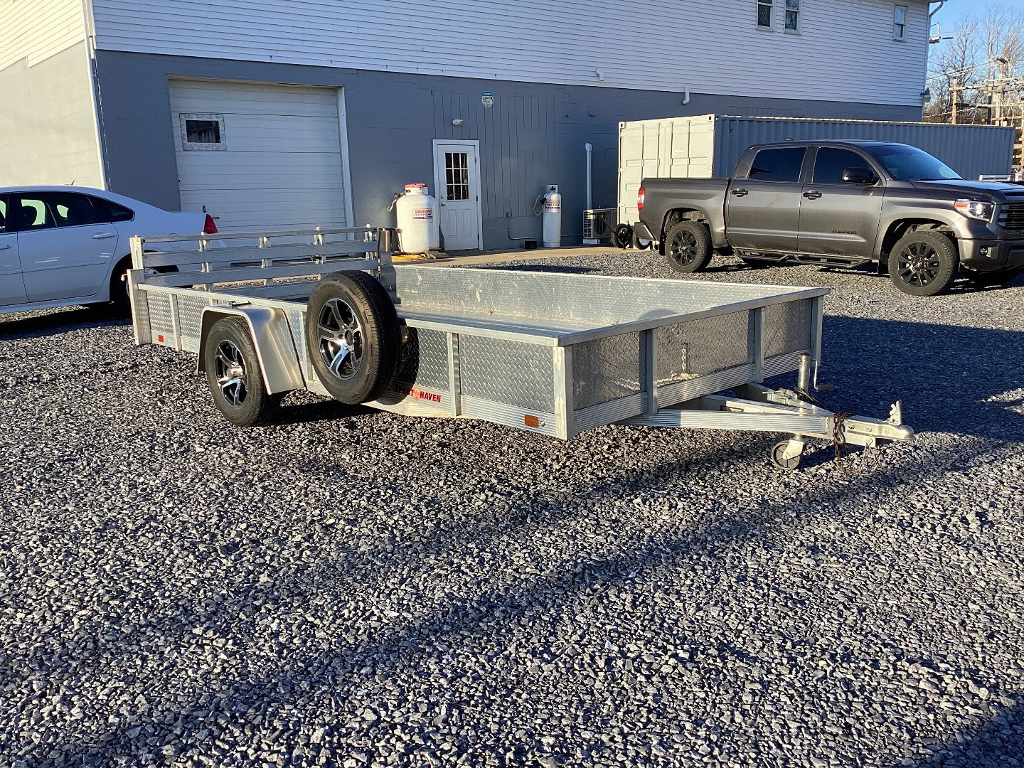 Used 2022 Sport Haven AUT714 Utility Trailer 7'X14' 2990#