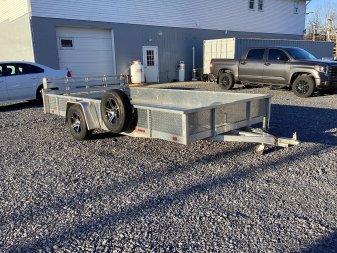 Used 2022 Sport Haven AUT714 Utility Trailer 7'X14' 2990#