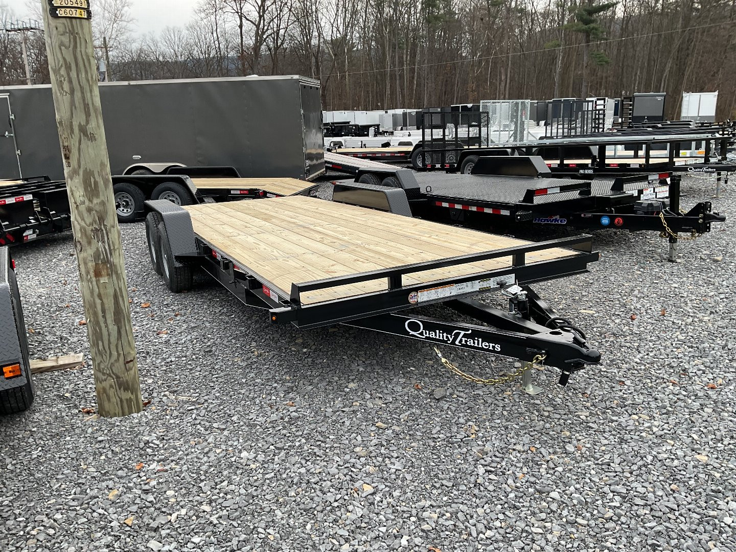 New 2025 Quality Trailers 82"X20"Gen-AW Car Hauler (18'+2' Dovetail) 10K FAW-5.2K-20G
