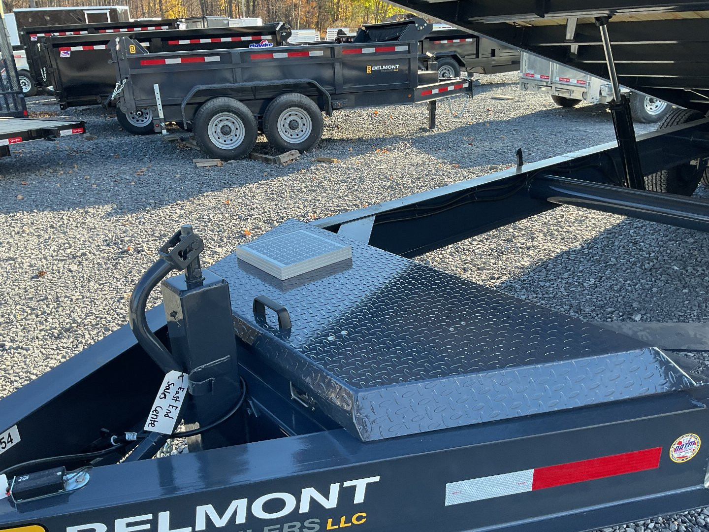 New 2025 Belmont DO924TD-14K Deckover Trailer/Tilt Trailer/Equipment trailer 96"x24' 14K (13 Degree tilt angle)