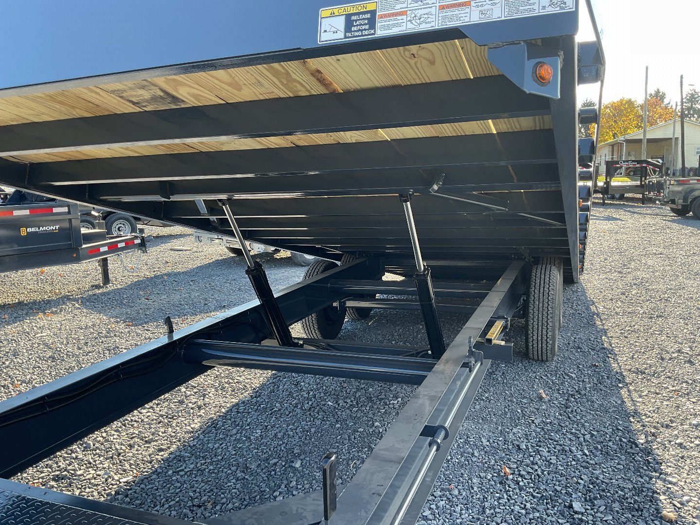 New 2025 Belmont DO924TD-14K Deckover Trailer/Tilt Trailer/Equipment trailer 96"x24' 14K (13 Degree tilt angle)