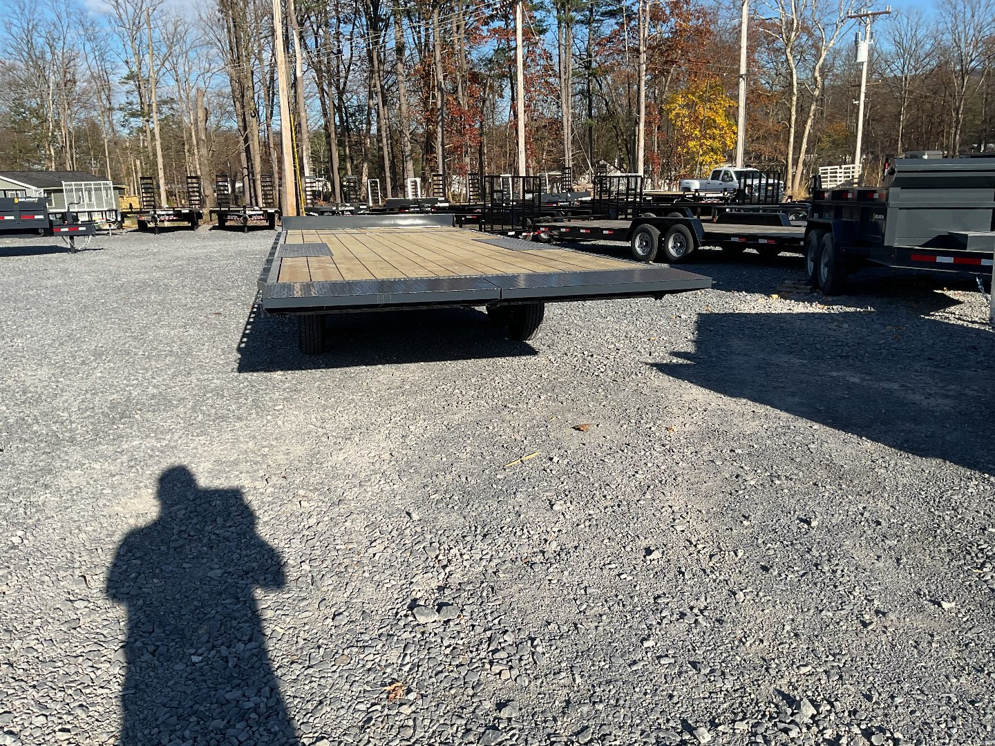 New 2025 Belmont DO924TD-14K Deckover Trailer/Tilt Trailer/Equipment trailer 96"x24' 14K (13 Degree tilt angle)