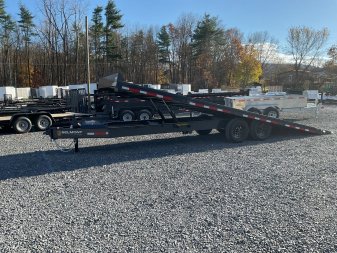 New 2025 Belmont DO924TD-14K Deckover Trailer/Tilt Trailer/Equipment trailer 96"x24' 14K (13 Degree tilt angle)