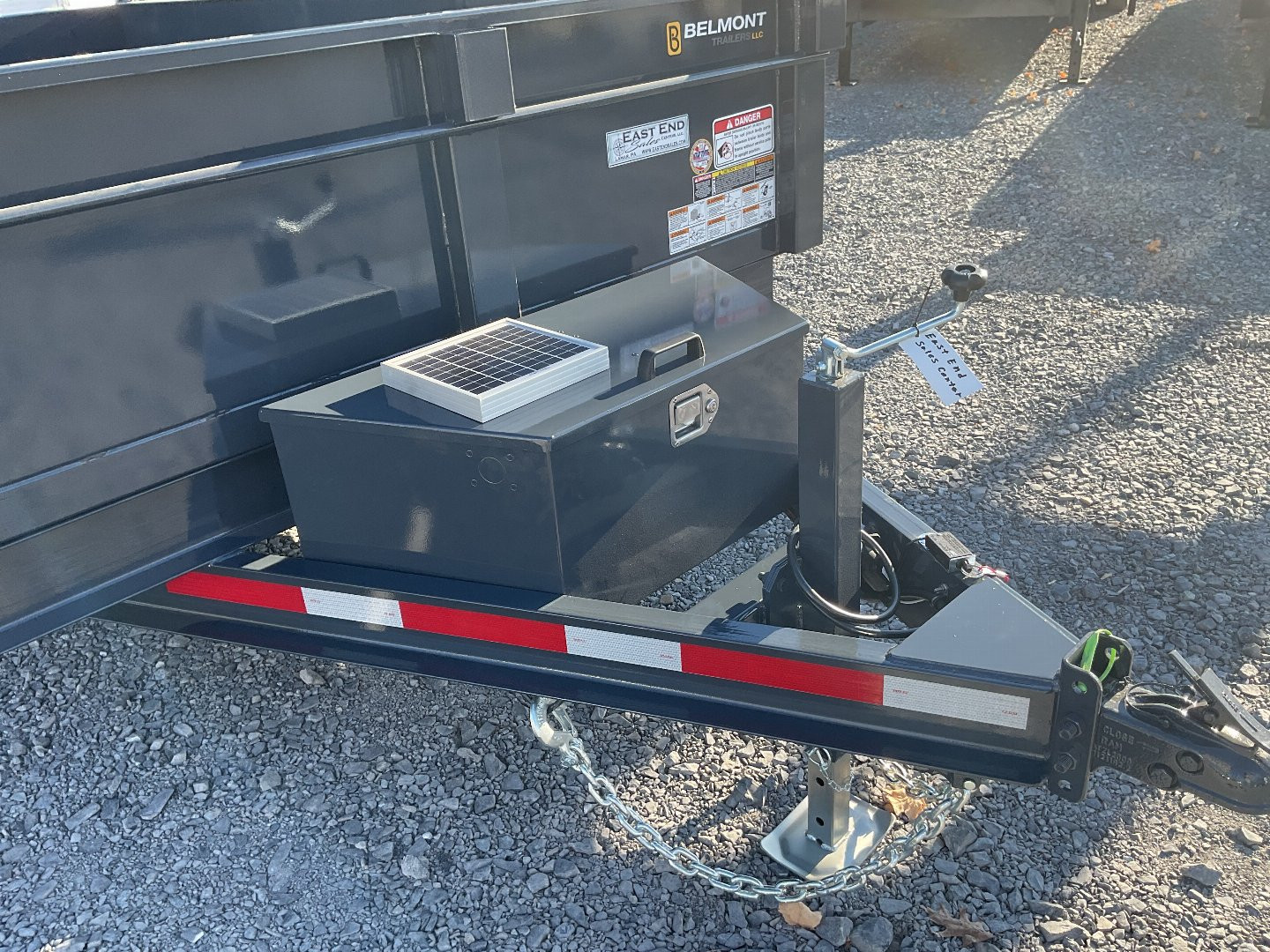 New 2025 Belmont DTL7212-10K Dump Trailer 6'X12' 10K (47 degree dump angle)